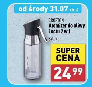 Atomizer do oliwy i octu 2w1 Crofton promocja