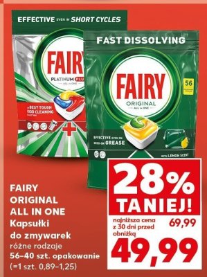 Kapsułki do zmywarek różne rodzaje promocja w Kaufland