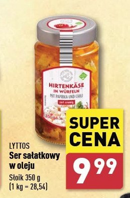 Ser sałatkowy w oleju Lyttos promocja