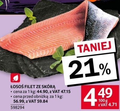 艁oso艣 filet ze sk贸r膮 Selgros promocja