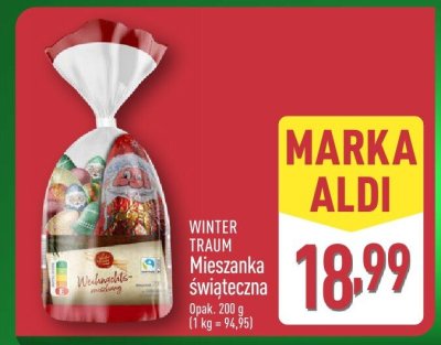 Mieszanka świąteczna  promocja w Aldi