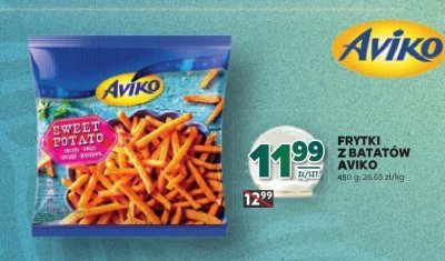 Frytki z batatów Aviko promocja w Stokrotka