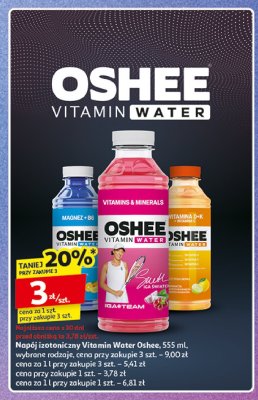 Napój witaminy i minerały Oshee promocja