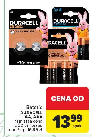 Baterie cr 2032 Duracell promocja w Carrefour