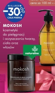 MOKOSH kosmetyki do pielęgnacji i oczyszczania twarzy, ciała oraz włosów promocja w Super-Pharm