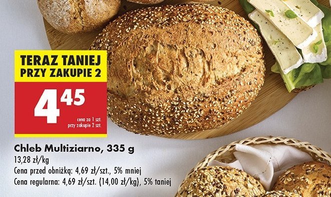 Chleb multiziarno promocja