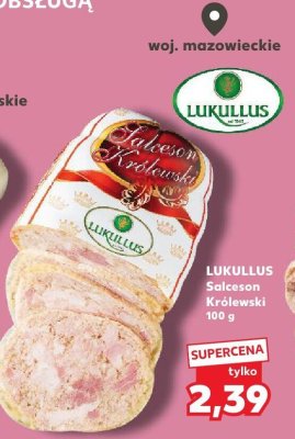 Salceson kr贸lewski Rze藕nik szymon poleca promocja w Kaufland