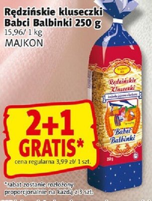 Kluseczki Babci Balbinki MAJKON promocja w Prim Market