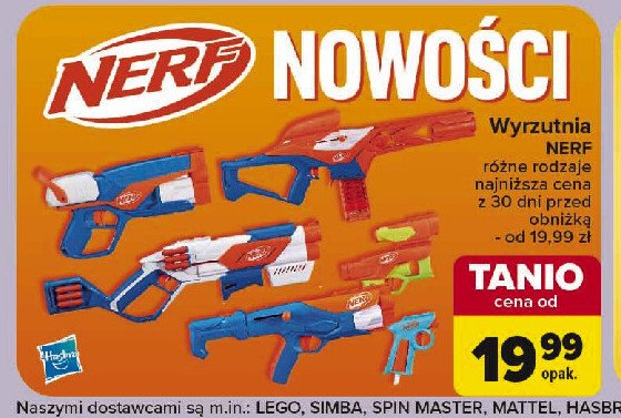 Wyrzutnia flex Nerf promocja