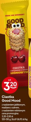 Ciastka Good Mood z nadzieniem wiśniowym promocja w Żabka