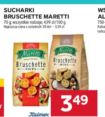 Bruschetta grzyby w śmietanie Maretti bruschette promocja