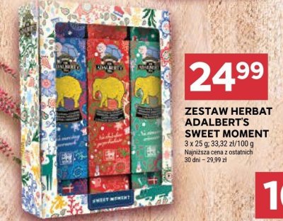 Zestaw herbat Adalberts Sweet Moment promocja w Stokrotka