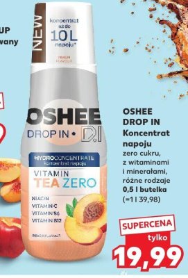Koncentrat napoju DROP IN zero cukru z witaminami i minerałami różne rodzaje promocja w Kaufland