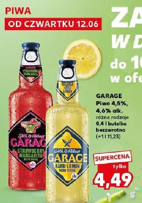 Piwo Woskowijka Garage promocja