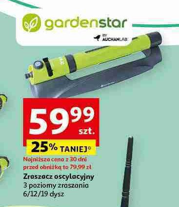 Zraszacz oscylacyjny Garden star promocja