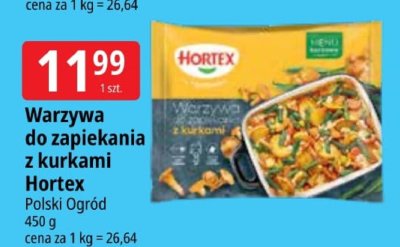 Warzywa do zapiekania z kurkami Hortex Polski Ogród promocja w Leclerc