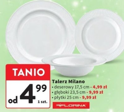 Talerz Milano Florina promocja w Intermarche