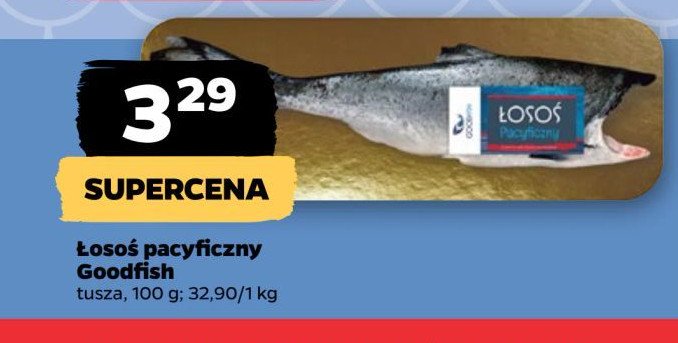 Łosoś pacyficzny Good fish promocja w Netto