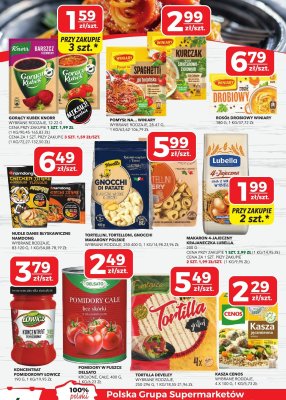 Pomysł na... Winiary wybrane rodzaje spaghetti, kurczak promocja w Top Market