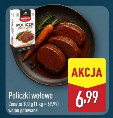 Policzki wołowe promocja w Aldi