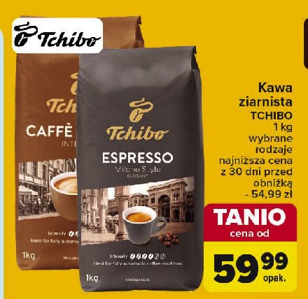 Kawa Tchibo caffe crema intense Tchibo cafe promocja