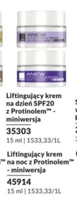 Krem Liftingujący na noc z Protinolem - miniwersja promocja w AVON