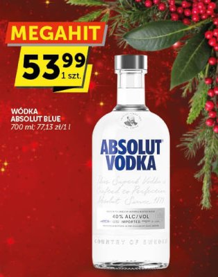 Wódka Absolut Blue promocja w ABC