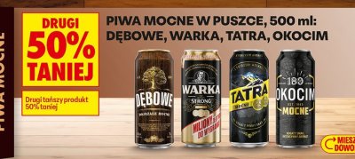 Piwo Okocim Mocne 500 ml promocja w Biedronka
