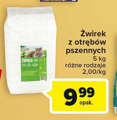 Żwirek z otrębów pszennych Polskie młyny promocja