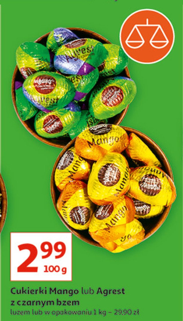 Cukierki mango Wawel promocja