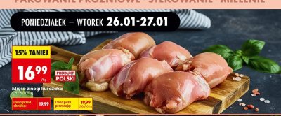Mięso z nogi kurczaka promocja w Biedronka