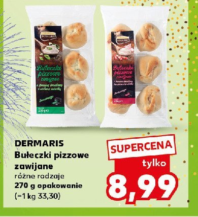 Bułeczki pizzowe zawijane z ziołami Dermaris promocja