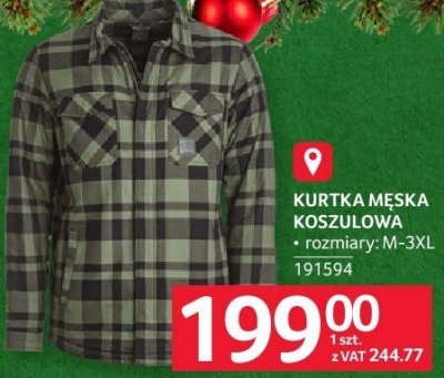 Kurtka męska koszulowa promocja w Selgros