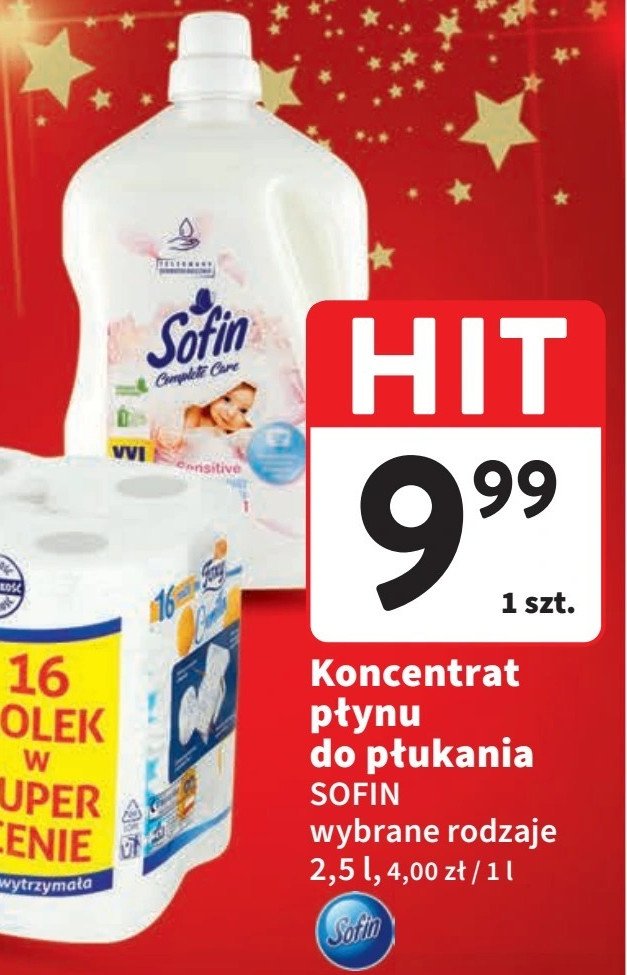 Płyn do płukania senstive SOFIN COMPLETE CARE promocja