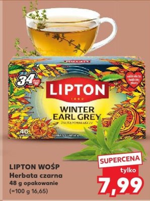 Herbata czarna Winter Earl Grey promocja w Kaufland