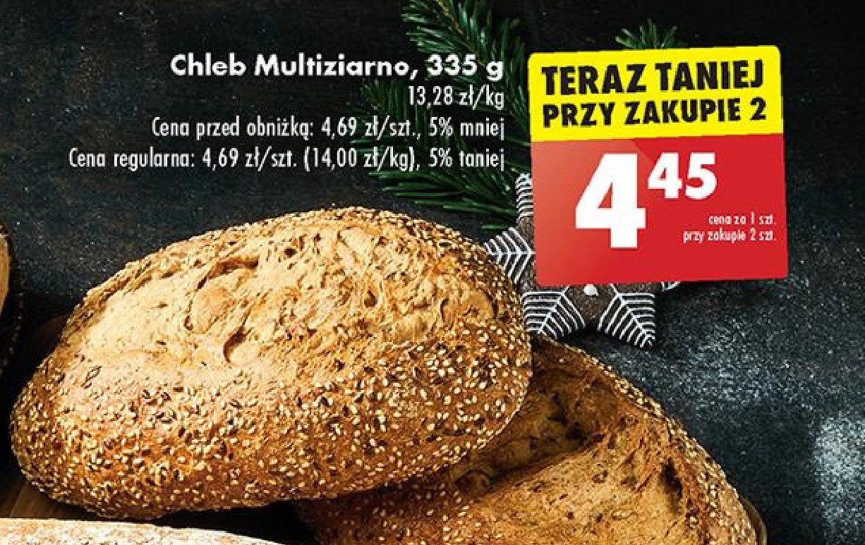 Chleb multiziarno promocja