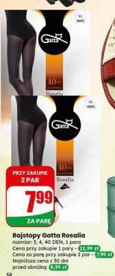 Rajstopy Rosalia promocja w Dino