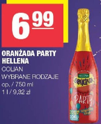 Oranżada party HELLENA COLAN promocja w SPAR