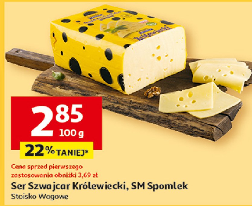 Ser żółty Serenada szwajcar promocja