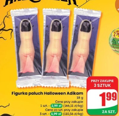 Figurka paluch Halloween  promocja w Dino