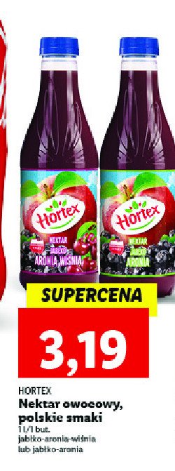 Nektar jabłko-aronia Hortex promocja