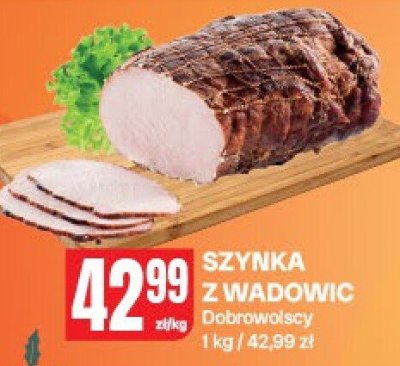 Szynka z wadowic dojrzewająca promocja w Chorten