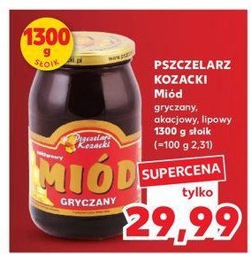 Miód akacjowy Pszczelarz kozacki promocja w Kaufland