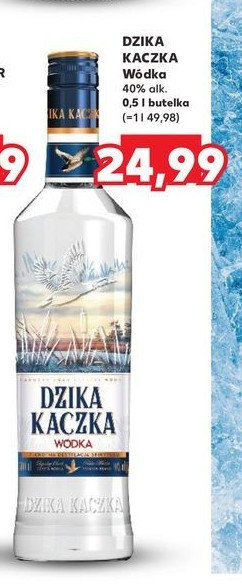 Wódka Dzika kaczka promocja w Kaufland