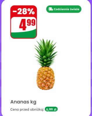 Ananas promocja w Dino
