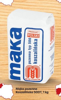 Mąka pszenna Koszalińska 500T promocja w Biedronka