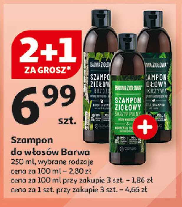 Szampon do włosów pokrzywka Barwa ziołowa promocja