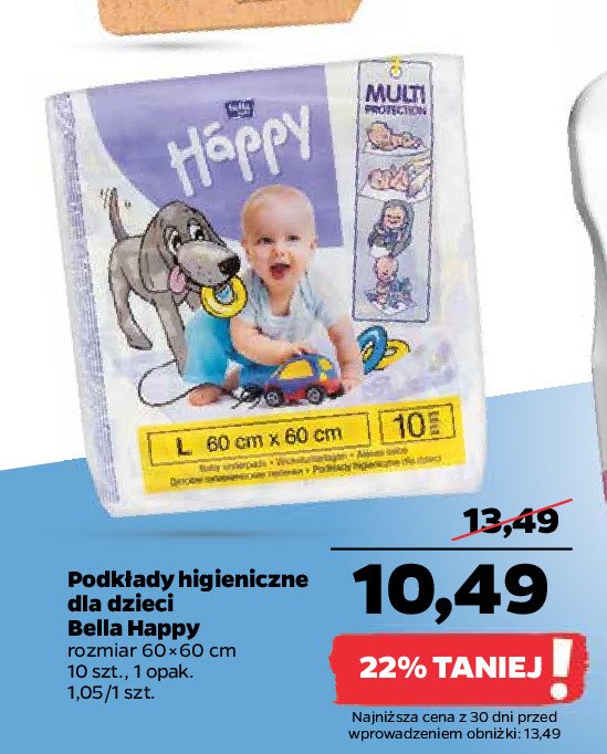 Podkład higieniczny Bella baby happy promocja