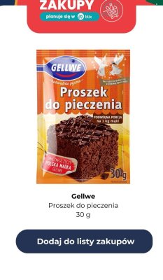 Proszek do pieczenia promocja w Dino
