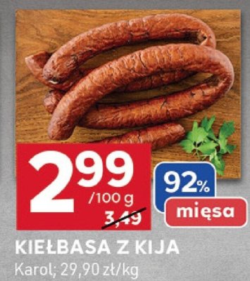 Kiełbasa z kija promocja w Stokrotka